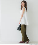 [Self-Cut] Slim Pleated Pants with Pockets