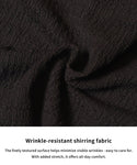 Shibori Shirred V-Neck Cardigan