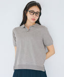 Polo Knit Top
