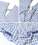 Shirred Back Ribbon Dress