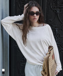 [Sale][Sheer Georgette] Raglan Top