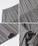 Tiered Pleated Skirt