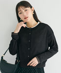 [Sheer Georgette] Layered Cardigan