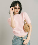 Shaggy Compact Short-Sleeve Top