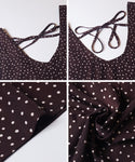 Polka Dot Sleeveless Dress