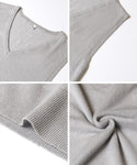 V-Neck Knit Vest