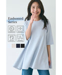 Embossed top