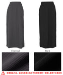 Embossed I Line Skirt