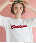 [Sale] Oversized Embroidered Logo T-shirt