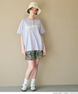[Sale] Oversized Embroidered Logo T-shirt