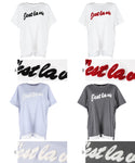[Sale] Oversized Embroidered Logo T-shirt