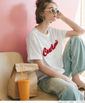 [Sale] Oversized Embroidered Logo T-shirt