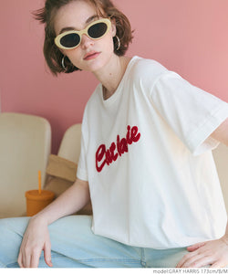 [Sale] Oversized Embroidered Logo T-shirt