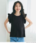 Frill sleeve top