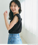 Frill sleeve top