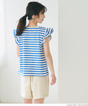 Frill sleeve top