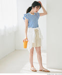 Frill sleeve top