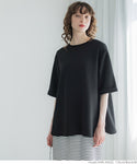 Tail Cut Soft Sweat T-Shirt for Women