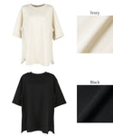 Tail Cut Soft Sweat T-Shirt for Women