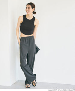 padded ribbed tank