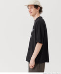 tシャツメンズメンズロゴプリントプリント英字ビッグシルエット吸水速乾抗菌防臭接触冷感タンブルフリー24SSコカコカ