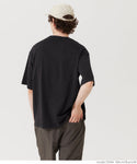 tシャツメンズメンズロゴプリントプリント英字ビッグシルエット吸水速乾抗菌防臭接触冷感タンブルフリー24SSコカコカ