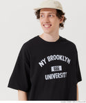 tシャツメンズメンズロゴプリントプリント英字ビッグシルエット吸水速乾抗菌防臭接触冷感タンブルフリー24SSコカコカ