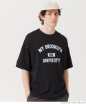 tシャツメンズメンズロゴプリントプリント英字ビッグシルエット吸水速乾抗菌防臭接触冷感タンブルフリー24SSコカコカ