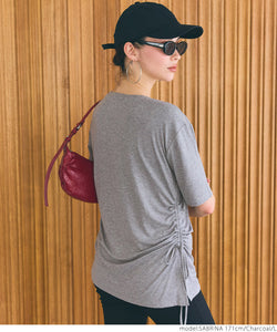 [Sale] Side Drawstring T-shirt