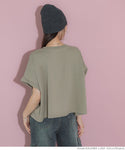 cotton oversized logo T-shirt