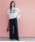 cotton oversized logo T-shirt
