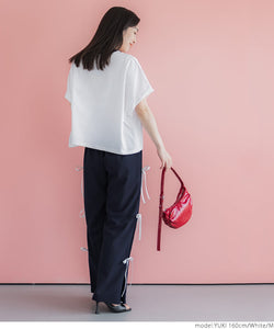 cotton oversized logo T-shirt