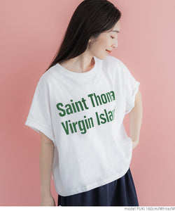 cotton oversized logo T-shirt