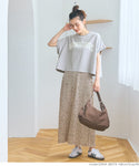cotton oversized logo T-shirt