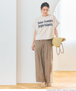 cotton oversized logo T-shirt