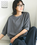 [Embossed] Dolman Top