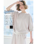 [Embossed] Dolman Top