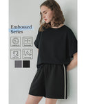 [Embossed] Side LIne Shorts