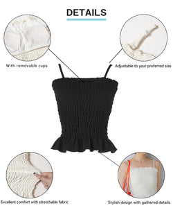 [Rash Guard] Bra Top Gathered Cami