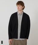 Men's Pique Buttonless Cardigan