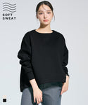 [Soft Sweat] Back Zip Top