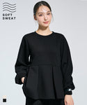 [Soft Sweat] Tuck Flare Top