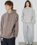 Men's Basic Soft Jersey Big Pullover Hoodie
