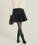 Tuck Mini Skirt