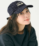 Flower Print Logo Cap