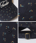 Flower Print Logo Cap