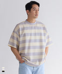 [Sale]Men's Pique Striped T-Shirt