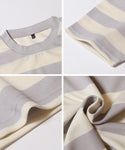[Sale]Men's Pique Striped T-Shirt