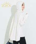 [UV Protective] Oversize-Gathered Hoodie