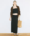 [Flowy Ribbed] Skirt